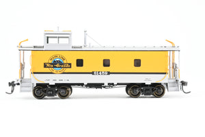 HO Brass CON OMI - Overland Models, Inc. D&RGW - Denver & Rio Grande Western 01400 Series Steel Caboose FP Aspen Yellow/Silver #01459