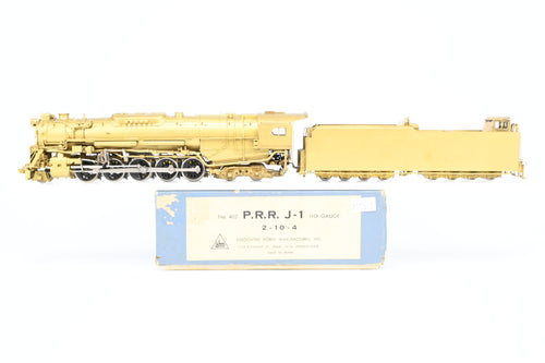 HO Brass AHM - Associated Hobby Manufacturers PRR - Pennsylvania Railroad J-1 2-10-4 Custom detailed by Joe G. Collias
