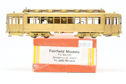 HO Brass Fairfield Models 343 CSL - Chicago Surface Lines Pullman Car