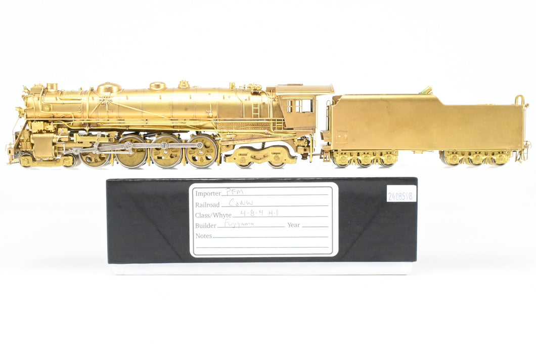 HO Brass PFM - Fujiyama C&NW - Chicago & North Western Class H-1 4-8-4 REBOXX