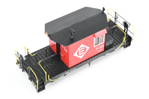 HO Brass OMI - Overland Models, Inc. EL - Erie Lackawanna Transfer Caboose Factory Painted No. T-30