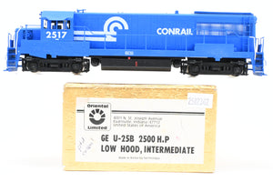 HO Brass Oriental Limited CR - Conrail GE U25B 2500 HP Low Hood (Intermediate) CP No. 2517