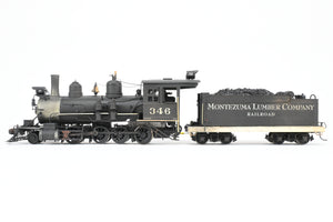 On3 Brass Balboa Montezuma Lumber Co. #346 Ex. D&RGW - Denver & Rio Grande C-19 2-8-0 CP  w/ Correct Tender, Added Details, Tsunami DCC/Sound 1 of 1 Custom!