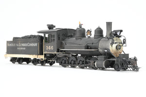 On3 Brass Balboa Montezuma Lumber Co. #346 Ex. D&RGW - Denver & Rio Grande C-19 2-8-0 CP  w/ Correct Tender, Added Details, Tsunami DCC/Sound 1 of 1 Custom!