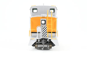 HO Brass CON OMI - Overland Models, Inc. D&RGW - Denver & Rio Grande Western 01400 Series Steel Caboose FP Aspen Yellow/Silver #01459