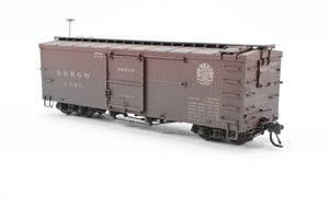 HOn3 Blackstone Models D&RGW - Denver & Rio Grande Western 30' Box Car Moffat Tunnel No. 3390 Weathered