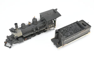 On3 Brass Balboa Montezuma Lumber Co. #346 Ex. D&RGW - Denver & Rio Grande C-19 2-8-0 CP  w/ Correct Tender, Added Details, Tsunami DCC/Sound 1 of 1 Custom!