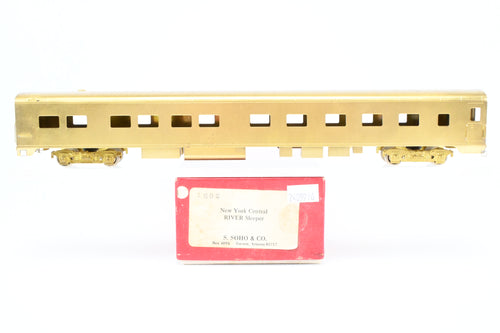 HO Brass Soho NYC - New York Central River Series 10-6 Sleeper Car