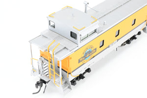 HO Brass CON OMI - Overland Models, Inc. D&RGW - Denver & Rio Grande Western 01400 Series Steel Caboose FP Aspen Yellow/Silver #01459