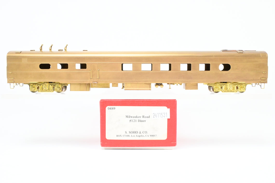 HO Brass Soho MILW - Milwaukee Road #121 Diner