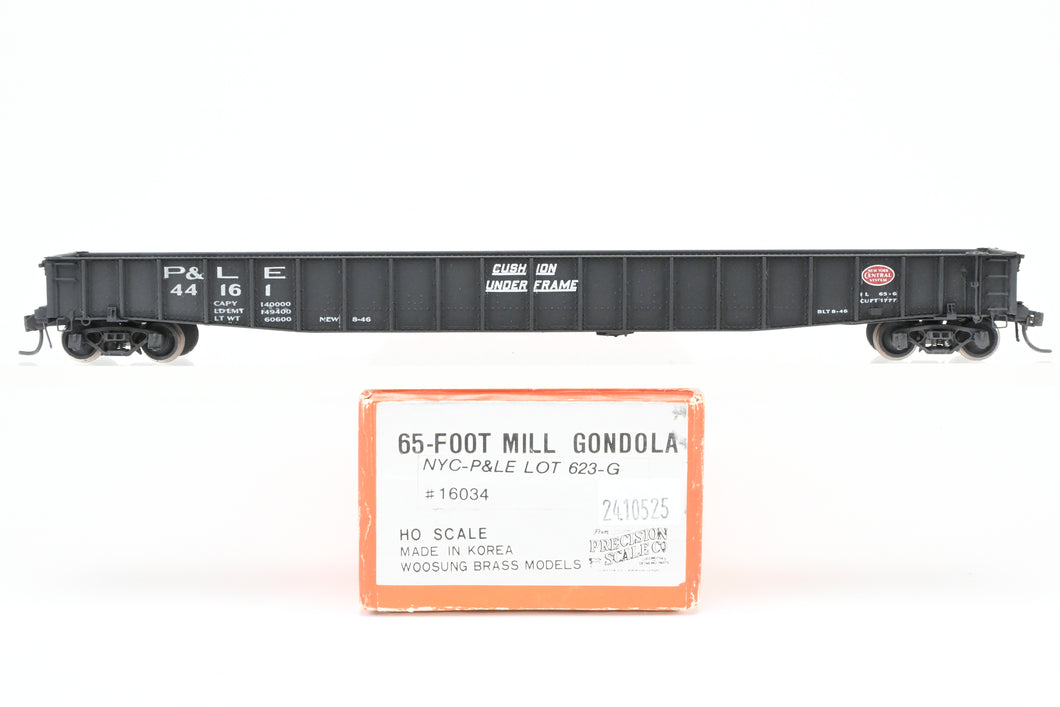 HO Brass PSC – Precision Scale Co. P&LE – Pittsburgh & Lake Erie 65-Foot Mill Gondola Bethlehem C/P