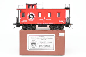 O Scale CON Beaver Creek Model Co. GN - Great Northern Wood Caboose FP #X432 "Collectors Edition"