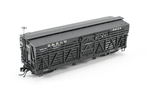 HOn3 Blackstone Models D&RGW - Denver & Rio Grande Western 30' Stock Car No. 5678