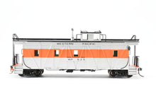 Load image into Gallery viewer, HO NEW Brass NBL - North Bank Line WP - Western Pacific Caboose #625 Square End FP Orange &amp; Silver
