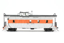 Load image into Gallery viewer, HO NEW Brass NBL - North Bank Line WP - Western Pacific Caboose #625 Square End FP Orange &amp; Silver
