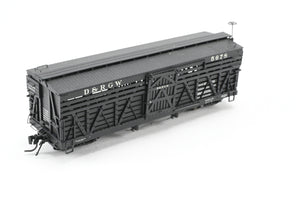 HOn3 Blackstone Models D&RGW - Denver & Rio Grande Western 30' Stock Car No. 5678