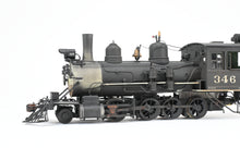 Load image into Gallery viewer, On3 Brass Balboa Montezuma Lumber Co. #346 Ex. D&amp;RGW - Denver &amp; Rio Grande C-19 2-8-0 CP  w/ Correct Tender, Added Details, Tsunami DCC/Sound 1 of 1 Custom!
