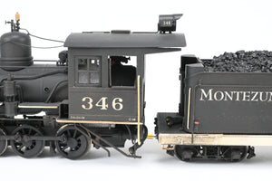 On3 Brass Balboa Montezuma Lumber Co. #346 Ex. D&RGW - Denver & Rio Grande C-19 2-8-0 CP  w/ Correct Tender, Added Details, Tsunami DCC/Sound 1 of 1 Custom!