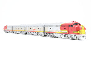 HO Brass Oriental Limited ATSF - Santa Fe EMD F3 Phase II/III 1500 HP A/B/B/A Set Factory Plated and Painted