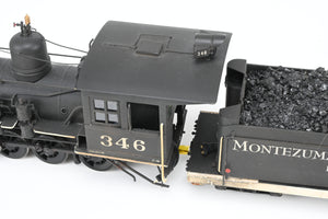 On3 Brass Balboa Montezuma Lumber Co. #346 Ex. D&RGW - Denver & Rio Grande C-19 2-8-0 CP  w/ Correct Tender, Added Details, Tsunami DCC/Sound 1 of 1 Custom!