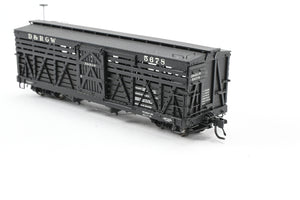 HOn3 Blackstone Models D&RGW - Denver & Rio Grande Western 30' Stock Car No. 5678