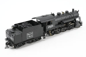 HO Brass NERS - New England Rail Service B&M - Boston & Maine Class K-7A 2-8-0 Consolidation CP No. 2420