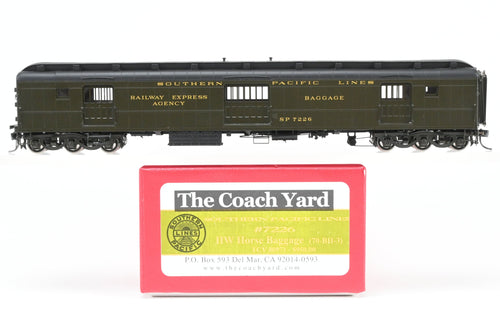 HO NEW Brass TCY - The Coach Yard SP - Southern Pacific HW Horse-Baggage Class 70-BH-3 FP #7226