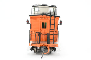 HO NEW Brass NBL - North Bank Line WP - Western Pacific Caboose #625 Square End FP Orange & Silver