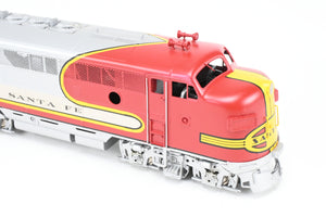 HO Brass Oriental Limited ATSF - Santa Fe EMD F3 Phase II/III 1500 HP A/B/B/A Set Factory Plated and Painted