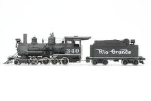 Load image into Gallery viewer, On3 Brass Balboa D&amp;RGW - Denver &amp; Rio Grande Western C-19 2-8-0 CP #340 Weathered
