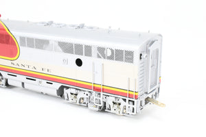 HO Brass Oriental Limited ATSF - Santa Fe EMD F3 Phase II/III 1500 HP A/B/B/A Set Factory Plated and Painted