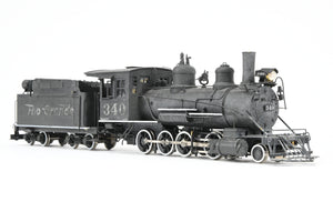 On3 Brass Balboa D&RGW - Denver & Rio Grande Western C-19 2-8-0 CP #340 Weathered