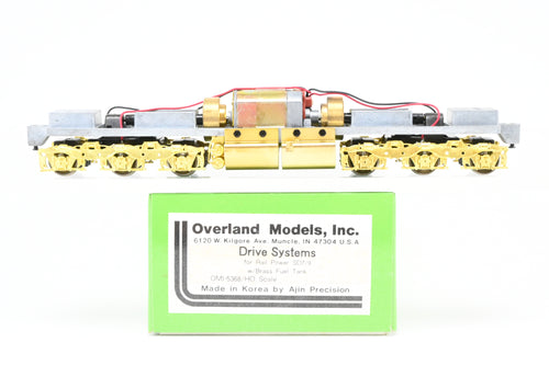 HO Brass OMI - Overland Models Inc. Various Roads Drive Systems For Rail Power Products EMD SD7/9 w/Brass Fuel Tank