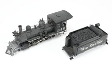 Load image into Gallery viewer, On3 Brass Balboa D&amp;RGW - Denver &amp; Rio Grande Western C-19 2-8-0 CP #340 Weathered
