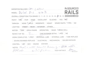 HO Brass OMI - Overland Models DL&W - Lackawanna  P-1 Class 4-8-2 Mountain