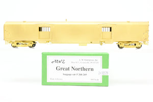 HO Brass A. W. Enterprises GN - Great Northern Streamlined Baggage Car #268-269 (End door Version)