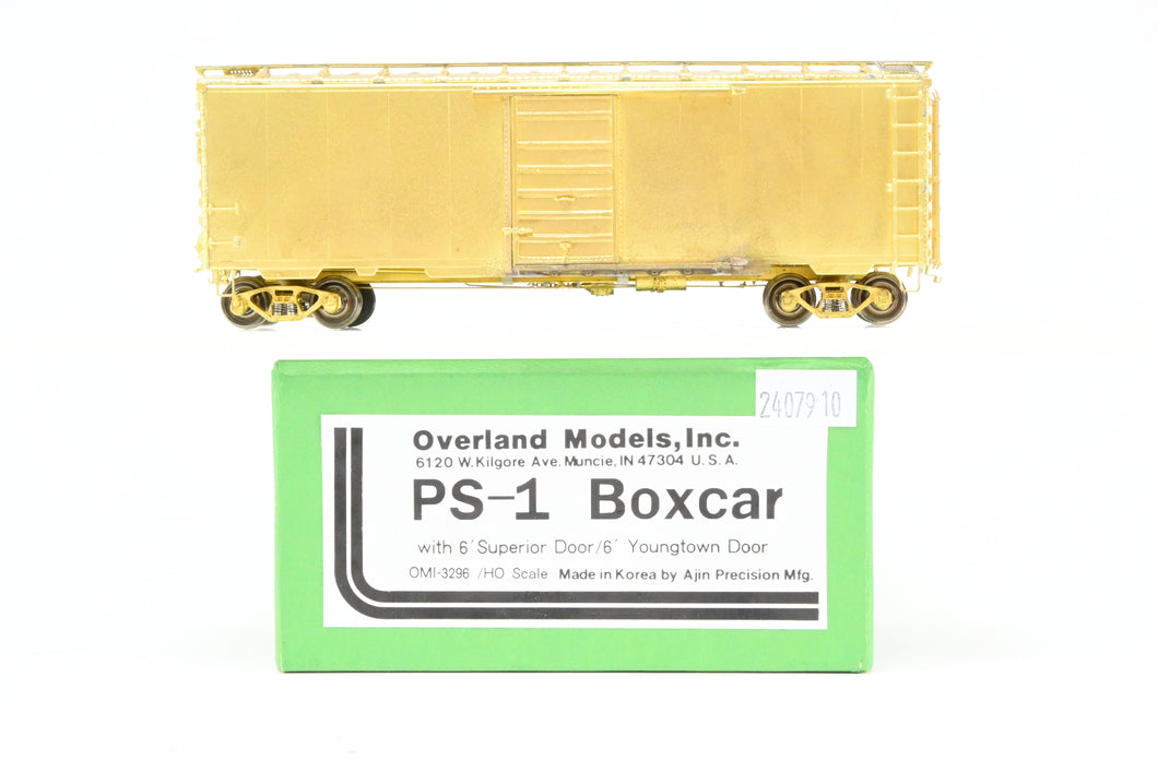 HO Brass OMI - Overland Models, Inc. Various Roads PS-1 Box Car w/6' Superior Door/6' Youngstown Door