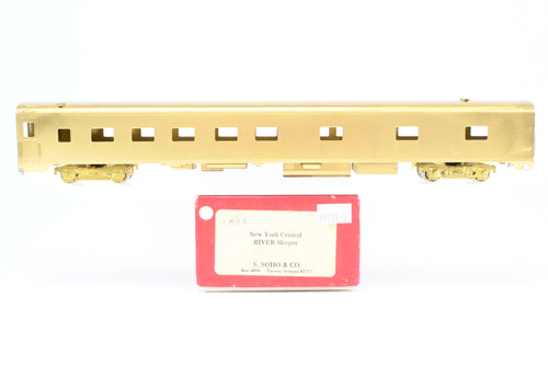 HO Brass Soho NYC - New York Central River Series 10-6 Sleeper Car