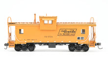 Load image into Gallery viewer, HO Brass CON OMI - Overland Models, Inc. D&amp;RGW - Denver &amp; Rio Grande Western Wide vision Caboose 1500 Class CP in Orange Numbered 01459
