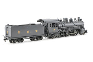 HOn3 Brass Hallmark Models EBT – East Broad Top 2-8-2 Mikado No. 18 Custom Painted