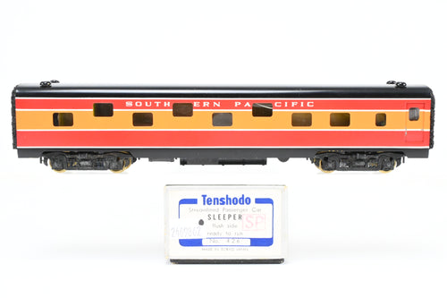 HO Brass PFM - Tenshodo SP -Southern Pacific Sleeper Flush Side Factory Painted Daylight