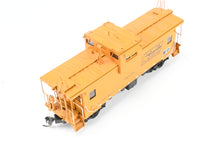 Load image into Gallery viewer, HO Brass CON OMI - Overland Models, Inc. D&amp;RGW - Denver &amp; Rio Grande Western Wide vision Caboose 1500 Class CP in Orange Numbered 01459
