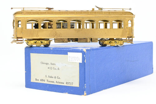 HO Scale Soho CA&E - Chicago Aurora & Elgin #12 Coach Interurban