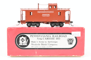 HO Brass Westside Model Co. PRR - Pennsylvania Railroad N-6b Caboose Custom Painted Kadee Trucks