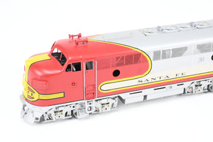 HO Brass Oriental Limited ATSF - Santa Fe EMD F3 Phase II/III 1500 HP A/B/B/A Set Factory Plated and Painted