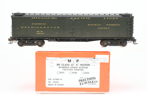 HO Brass PSC - Precision Scale Co. MP - Missouri Pacific BR Class 53' 6