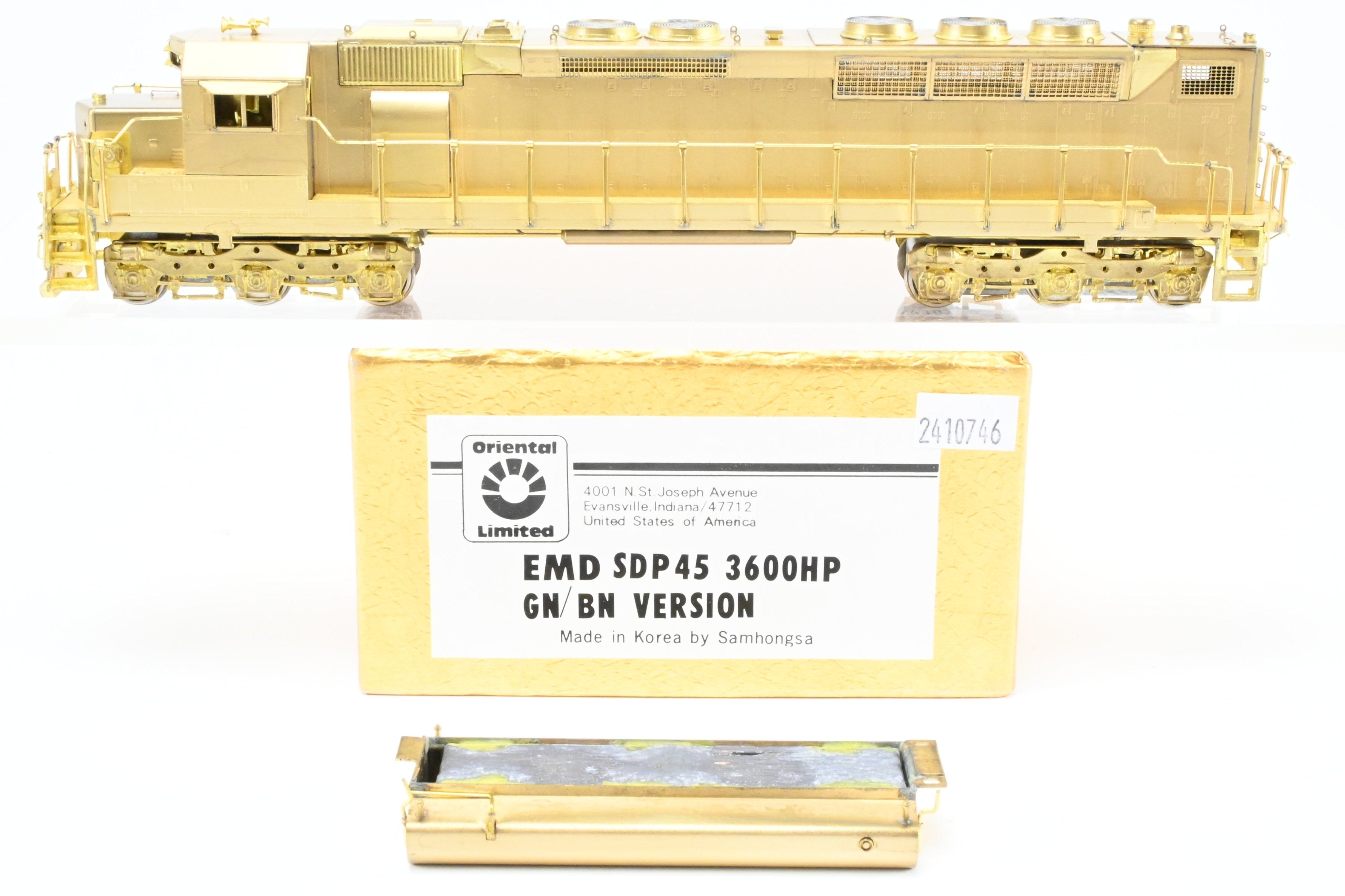HO Brass Oriental Limited GN - Great Northern or BN - Burlington