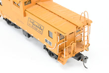 Load image into Gallery viewer, HO Brass CON OMI - Overland Models, Inc. D&amp;RGW - Denver &amp; Rio Grande Western Wide vision Caboose 1500 Class CP in Orange Numbered 01459
