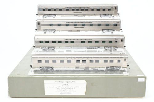 HO Brass CON CIL - Challenger Imports ATSF - Santa Fe 1951 Super Chief Sleeping Cars 4 Car Set