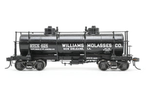 HO Brass W&R Enterprises Various Roads HTCX 10,000 Gallon 3-Dome Tank Car With High Walkway C/P Williams Molasses Co.